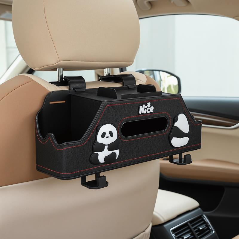 Travel Accessories Organizer Bag - กล่องเก็บของอเนกประสงค์ในรถยนต์ 4 in 1 สำหรับผู้หญิง แข็งแรง
