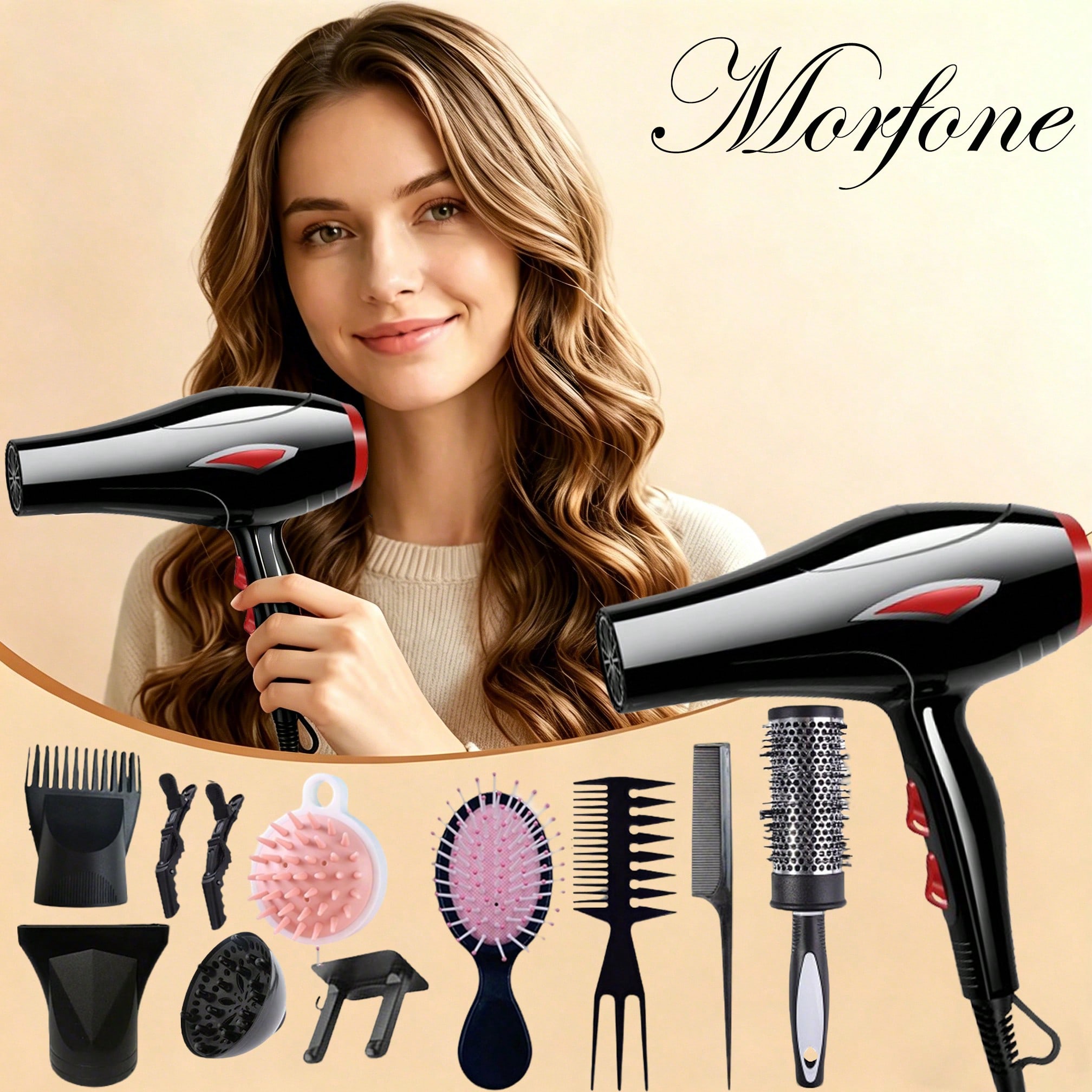 เครื่องเป่าผมระดับมืออาชีพสำหร - Travel Accessories As Gifts บทวิจารณ์และราคา