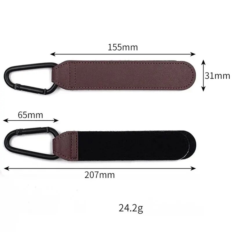 ตะขอเกี่ยวรถเข็นเด็กแบบหนัง 2  - Travel Accessories Baby บทวิจารณ์และราคา