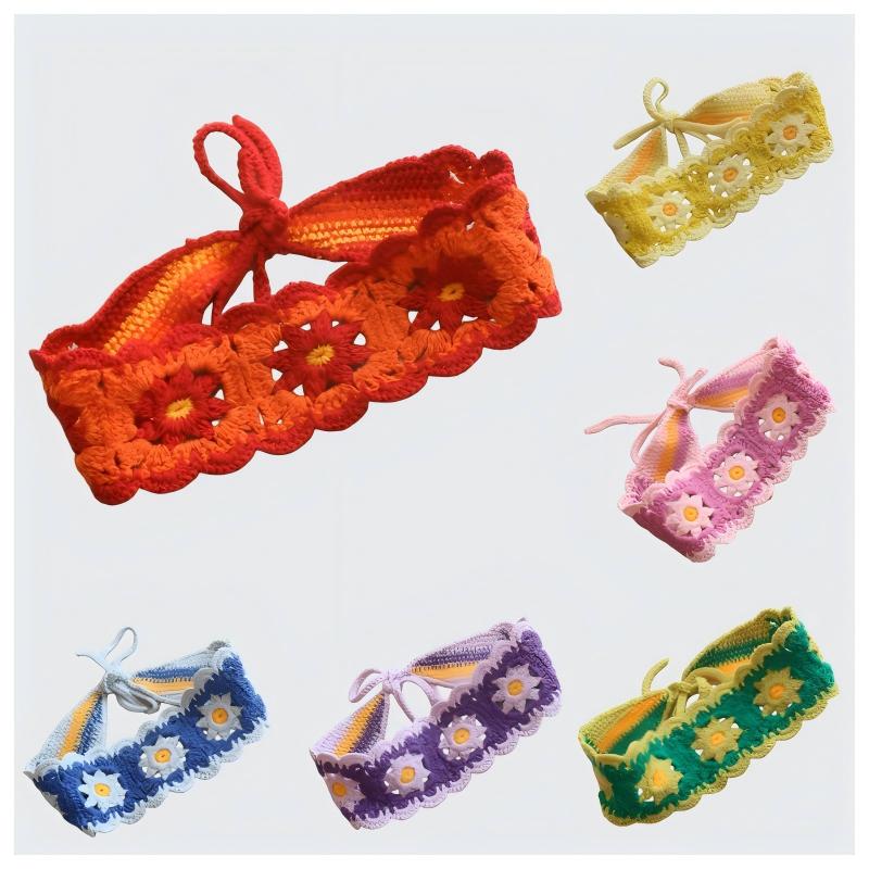 ที่คาดผมโครเชต์ลายฉลุหวานๆ สำห - Travel Accessories Aesthetic บทวิจารณ์และราคา