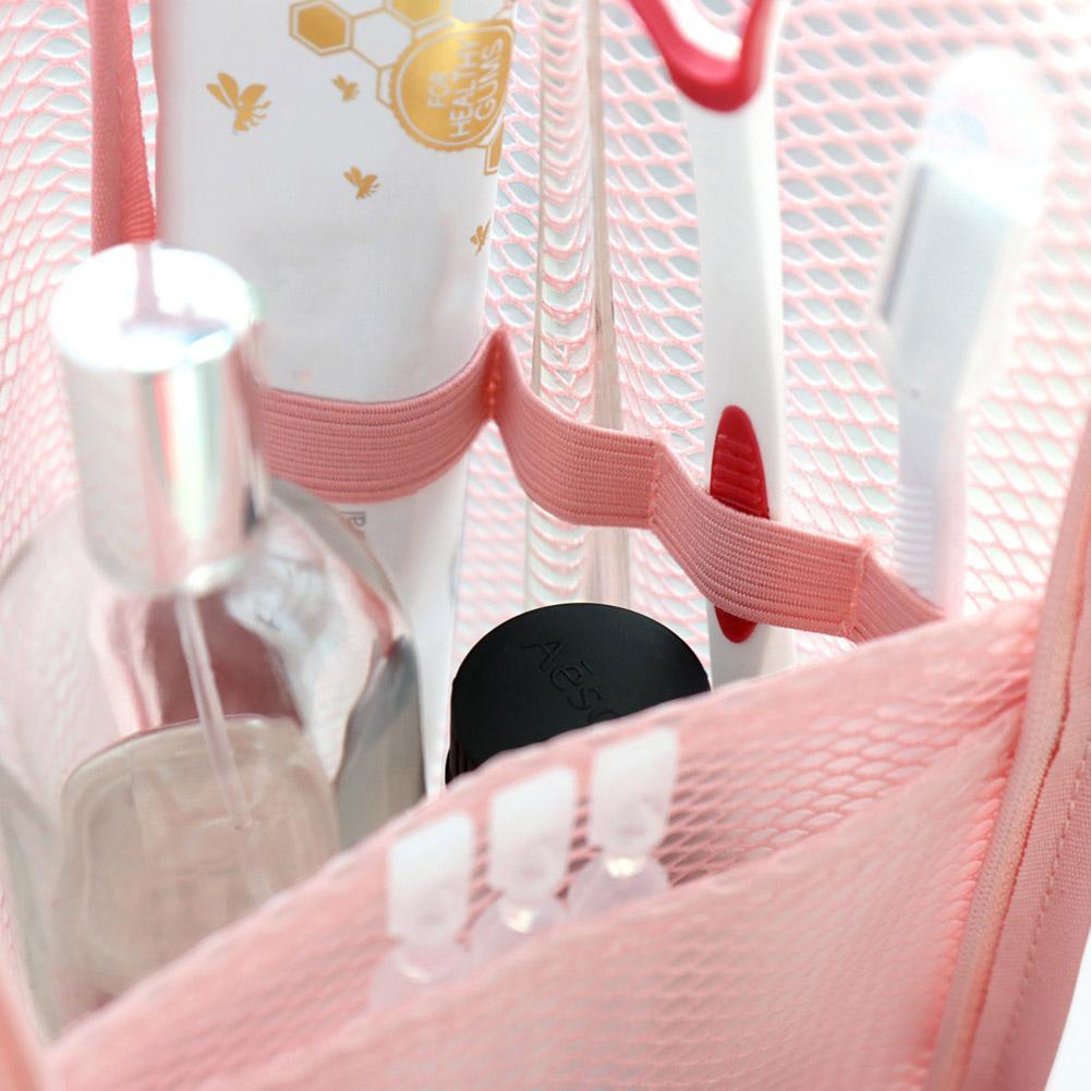 กระเป๋าใส่อุปกรณ์อาบน้ำแบบตาข่ - Travel Accessories Organizer Bag บทวิจารณ์และราคา